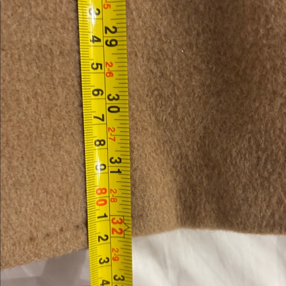 Donna Karen camel hair, camel colored pea jacket. - Picture 11 of 11